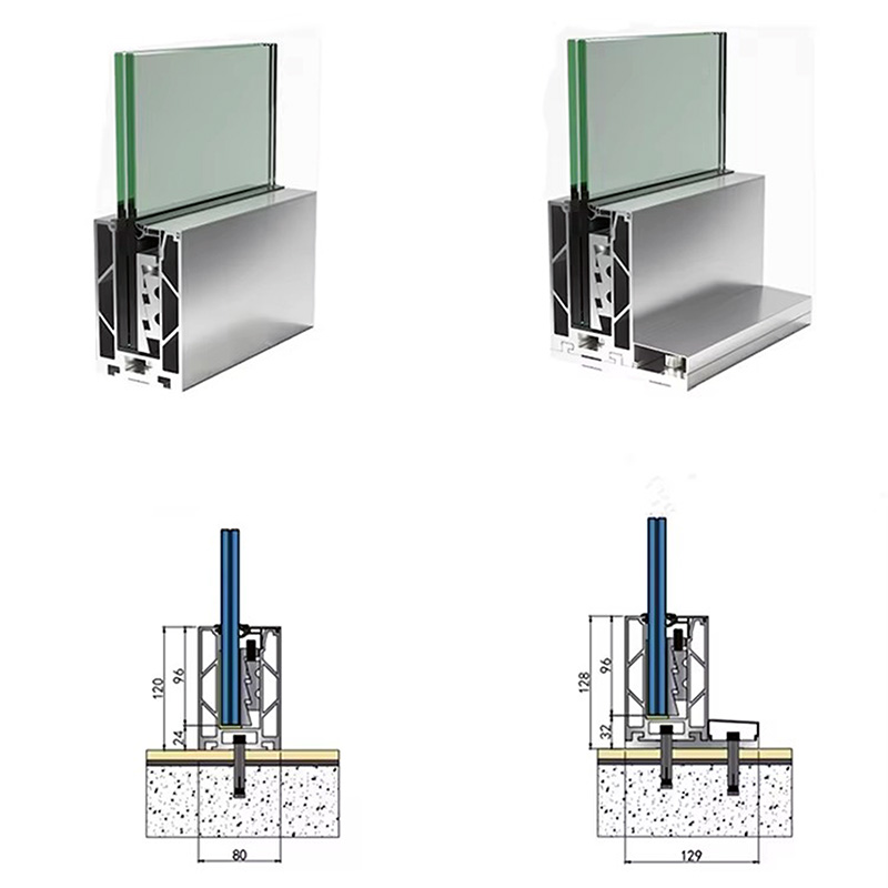Structural Rails Structural glass base rails - esang.co